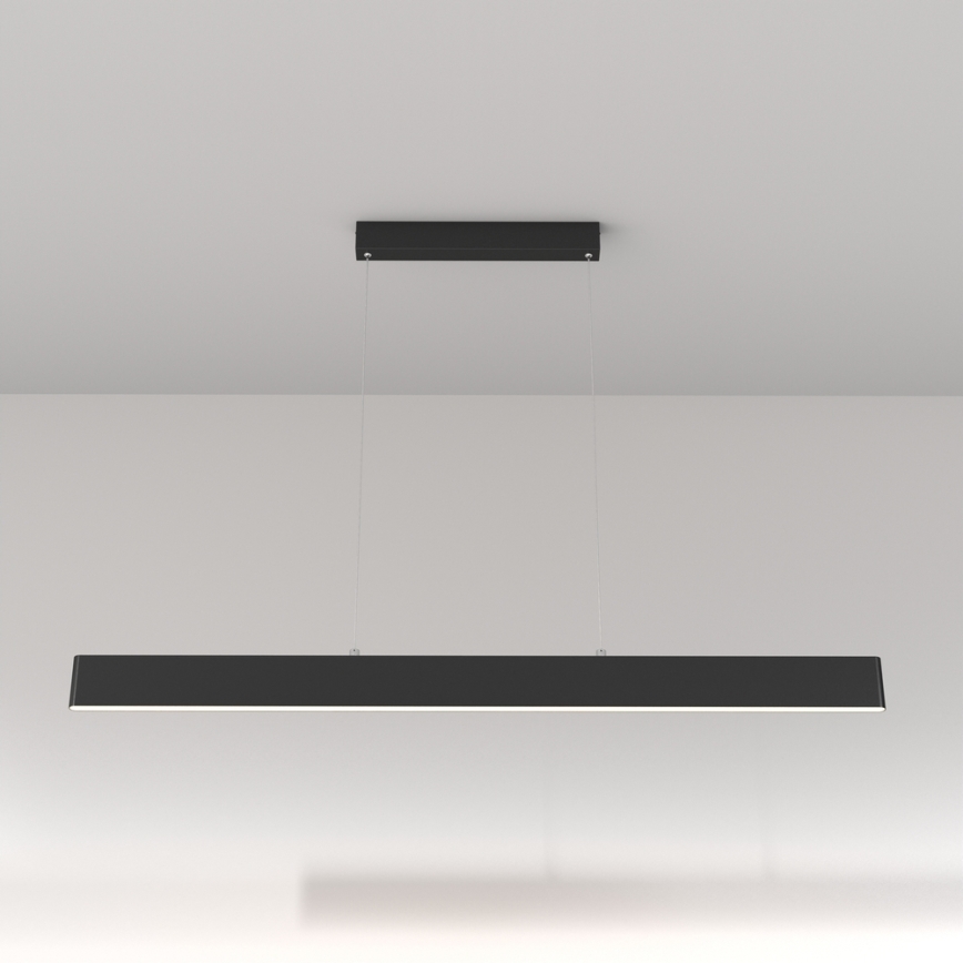 Maytoni P010PL-L30B4K - LED Luster na lanku STEP LED/30W/230V 4000K 118,5 cm čierna