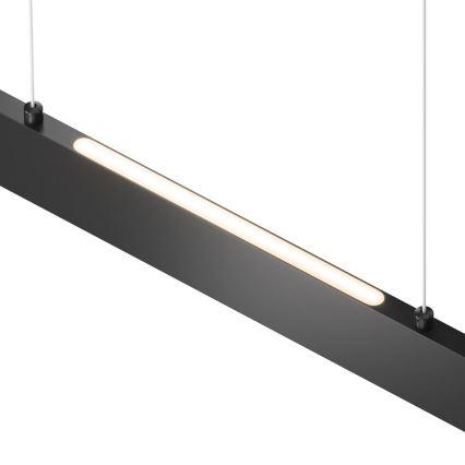 Maytoni P010PL-L30B4K - LED Luster na lanku STEP LED/30W/230V 4000K 118,5 cm čierna