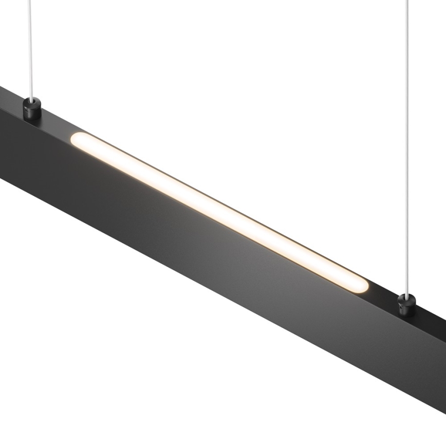 Maytoni P010PL-L30B4K - LED Luster na lanku STEP LED/30W/230V 4000K 118,5 cm čierna