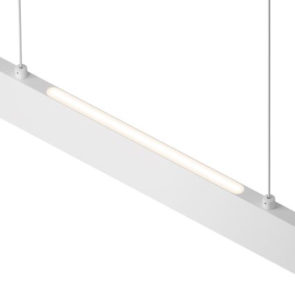 Maytoni P010PL-L30W4K - LED Luster na lanku STEP LED/30W/230V 4000K 118,5 cm biela