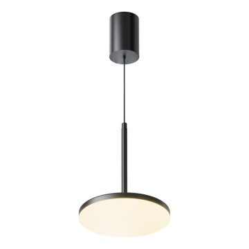 Maytoni P076PL-L12W3K-B - LED Luster na lanku PLATO LED/12W/230V 3000K čierna