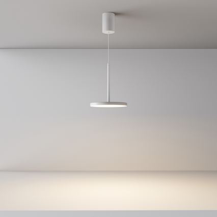 Maytoni P076PL-L12W3K-W - LED Luster na lanku PLATO LED/12W/230V 3000K biela
