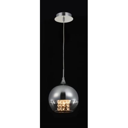 Maytoni P140-PL-110-1-N - Luster na lanku FERMI 1xE27/60W/230V chróm