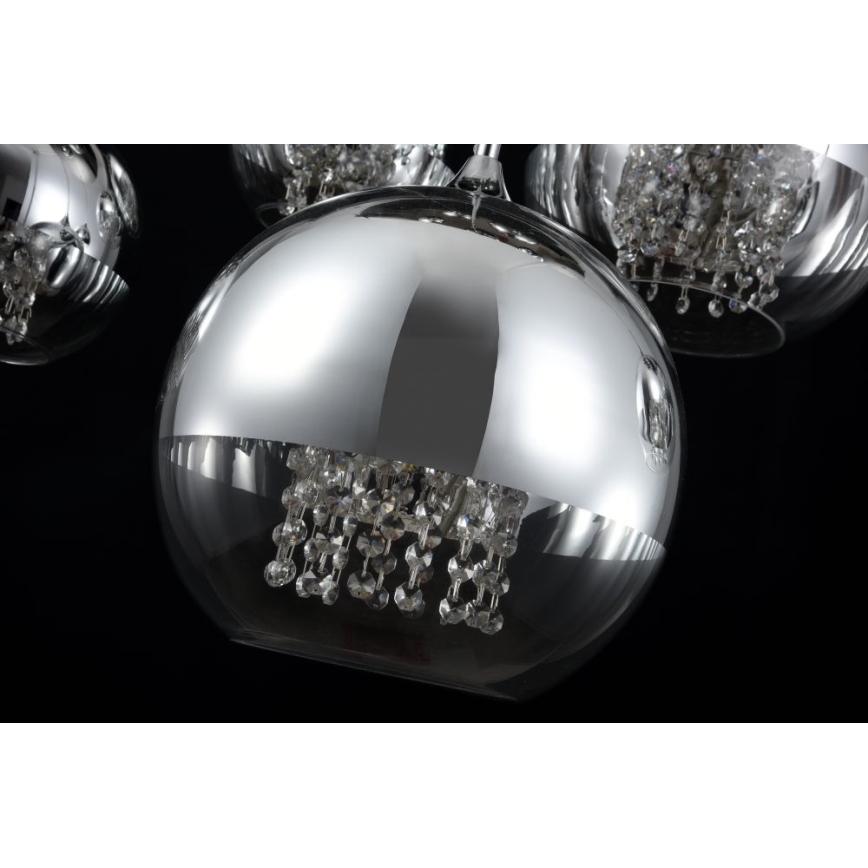 Maytoni P140-PL-170-5-N - Luster na lanku FERMI 5xE27/60W/230V lesklý chróm