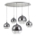 Maytoni P140-PL-170-5-N - Luster na lanku FERMI 5xE27/60W/230V lesklý chróm