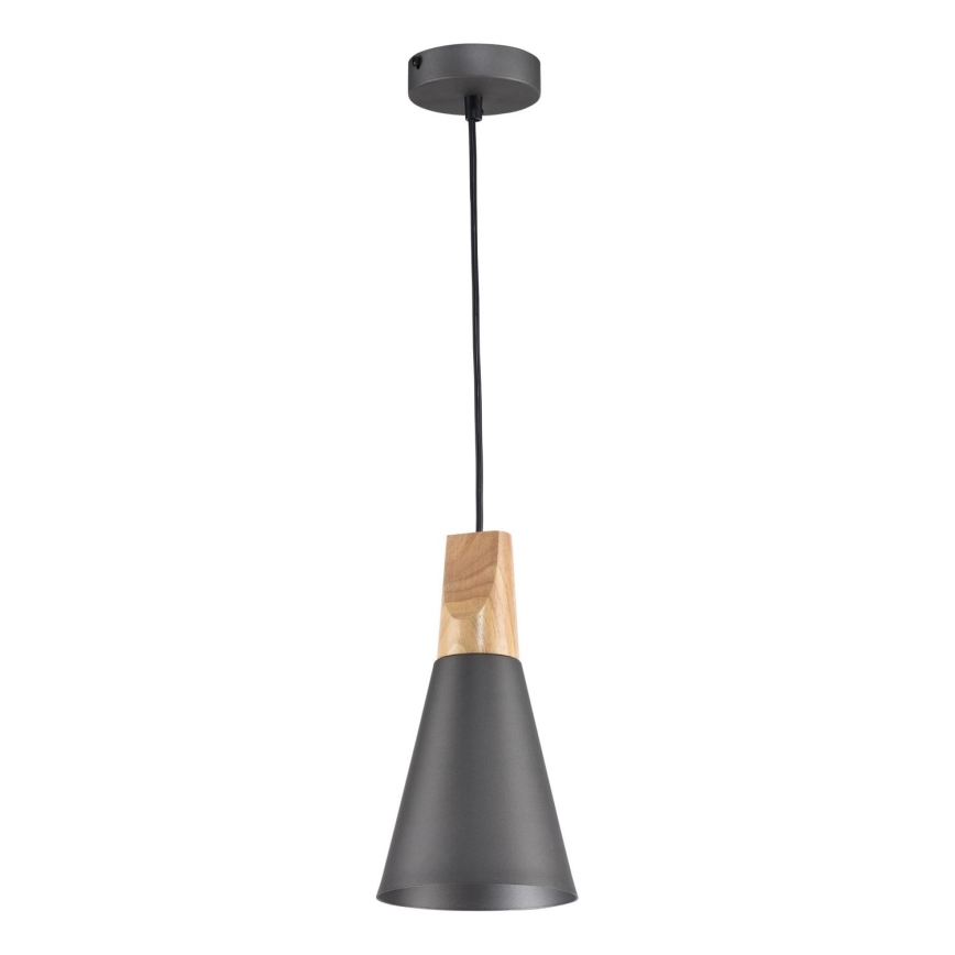Maytoni P359-PL-140-C - Luster na lanku BICONES 1xE27/60W/230V pr. 14 cm šedá/béžová