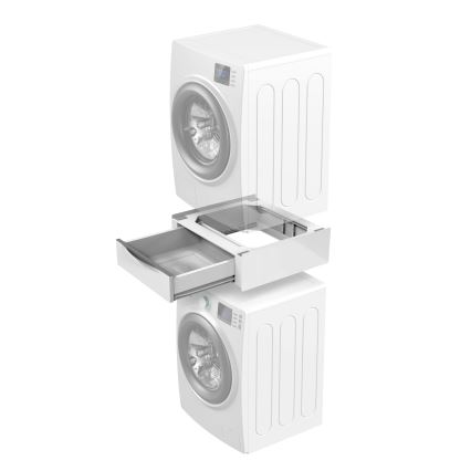 Meliconi 656112 - Medzikus pre práčku a sušičku s vysúvacím úložným priestorom 28 l biela