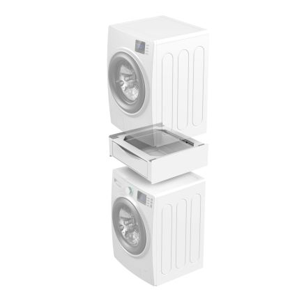Meliconi 656112 - Medzikus pre práčku a sušičku s vysúvacím úložným priestorom 28 l biela