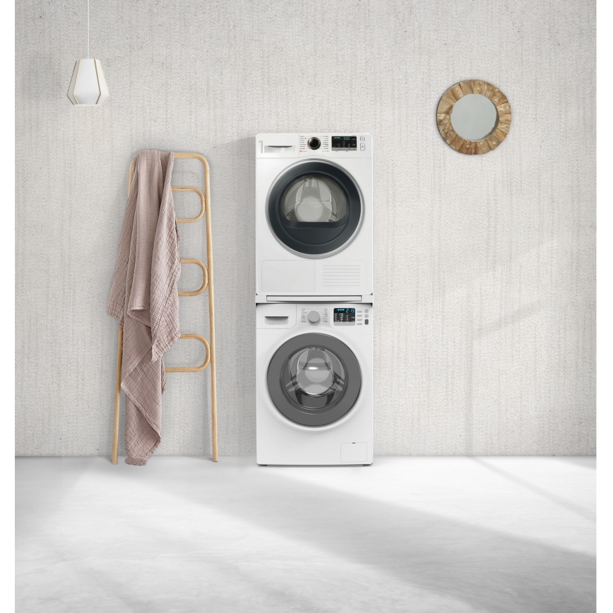 Meliconi 656113 - medzikus pre práčku a sušičku s výsuvom 70 cm, biely