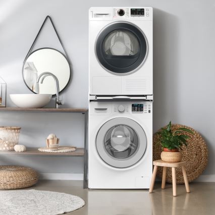 Meliconi 656114 - Stohovací nadstavec pre práčku a sušičku 70 cm biely