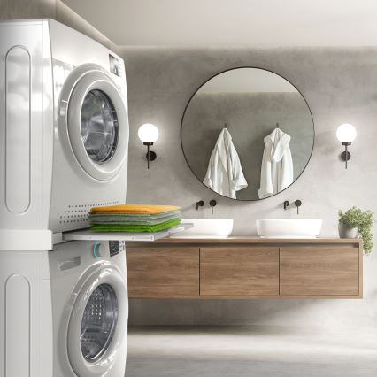 Meliconi 656114 - Stohovací nadstavec pre práčku a sušičku 70 cm biely