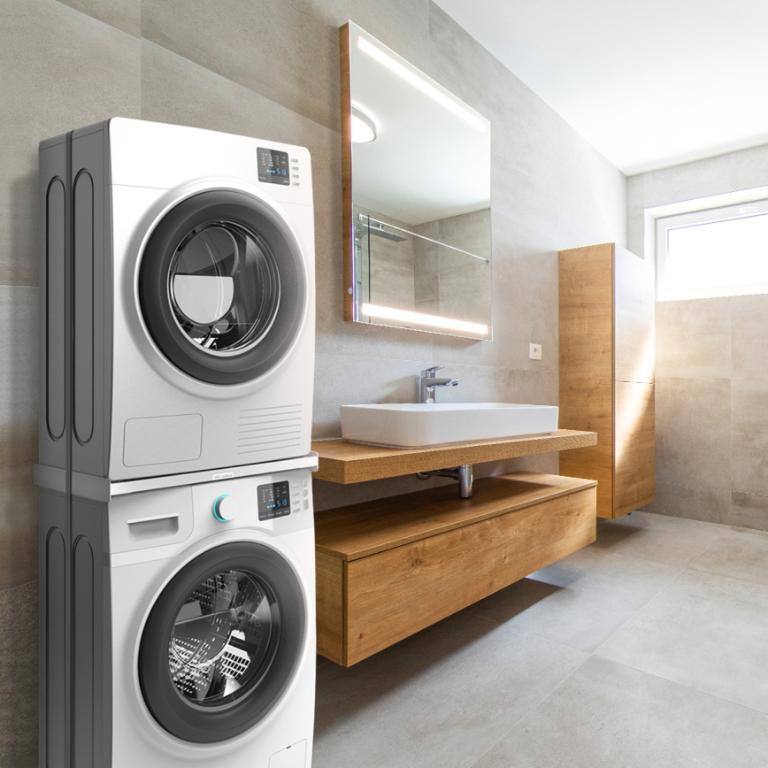 Meliconi 656116 - Medzikus pre práčku a sušičku 46 cm biely