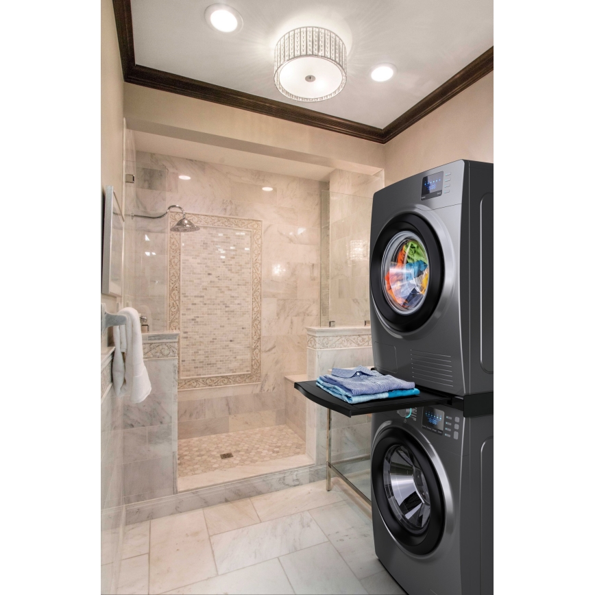 Meliconi 656136 - Medzikus pre práčku a sušičku s vysúvacou zásuvkou 60 cm, čierny