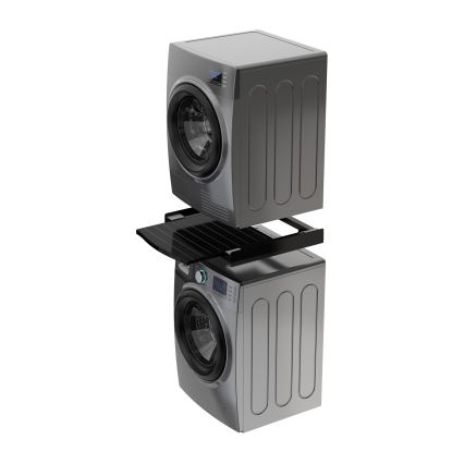 Meliconi 656136 - Medzikus pre práčku a sušičku s vysúvacou zásuvkou 60 cm, čierny