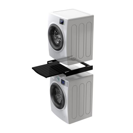 Meliconi 656136 - Medzikus pre práčku a sušičku s vysúvacou zásuvkou 60 cm, čierny