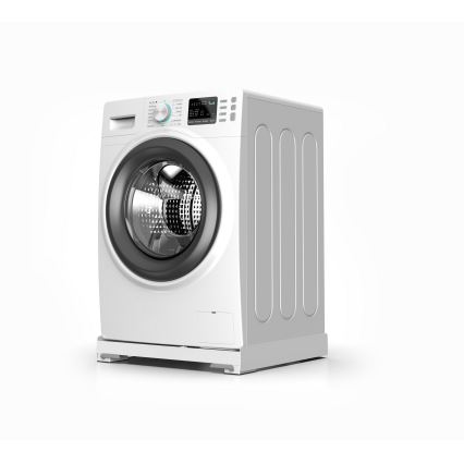 Meliconi 656146 - Antivibračná podložka pod práčku s výsuvnými kolieskami, 61 cm, biela