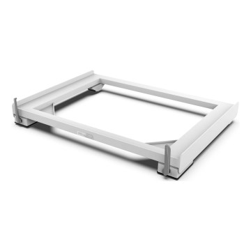 Meliconi 656149 - Antivibračná podložka pod práčku s výsuvnými kolieskami, 47 cm, biela