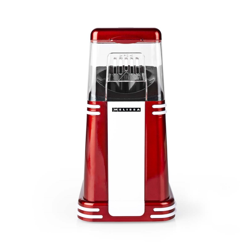 Melissa - retro popcornovač na horúci vzduch 1200W/230V červený