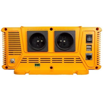 Menič napätia 1200W/24/230V + káblové diaľkové ovládanie