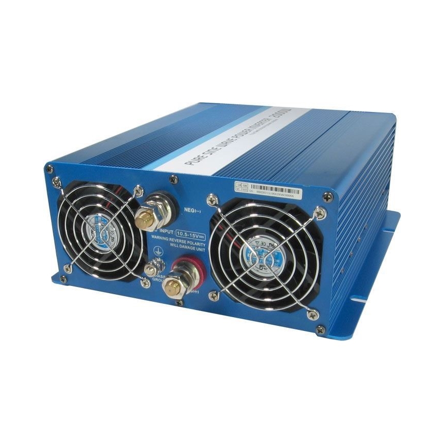 Menič napätia 2000W/24V/230V + káblové diaľkové ovládanie