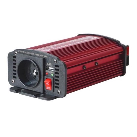 Menič napätia 300W/12/230V + USB