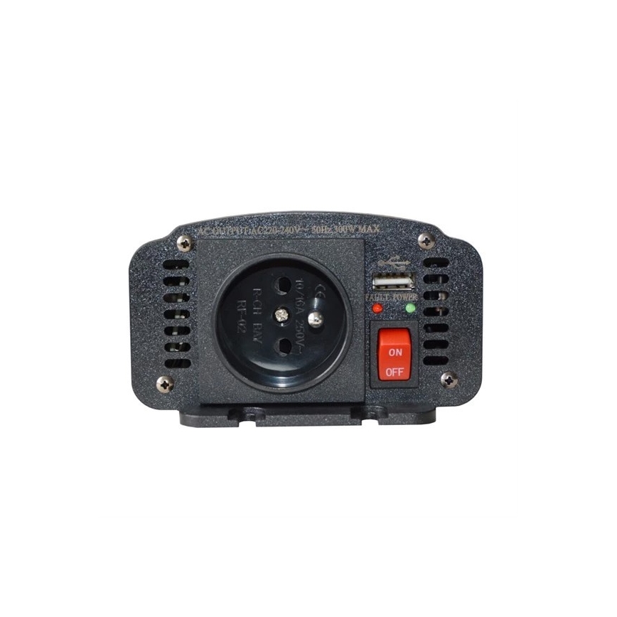 Menič napätia 300W/12/230V + USB