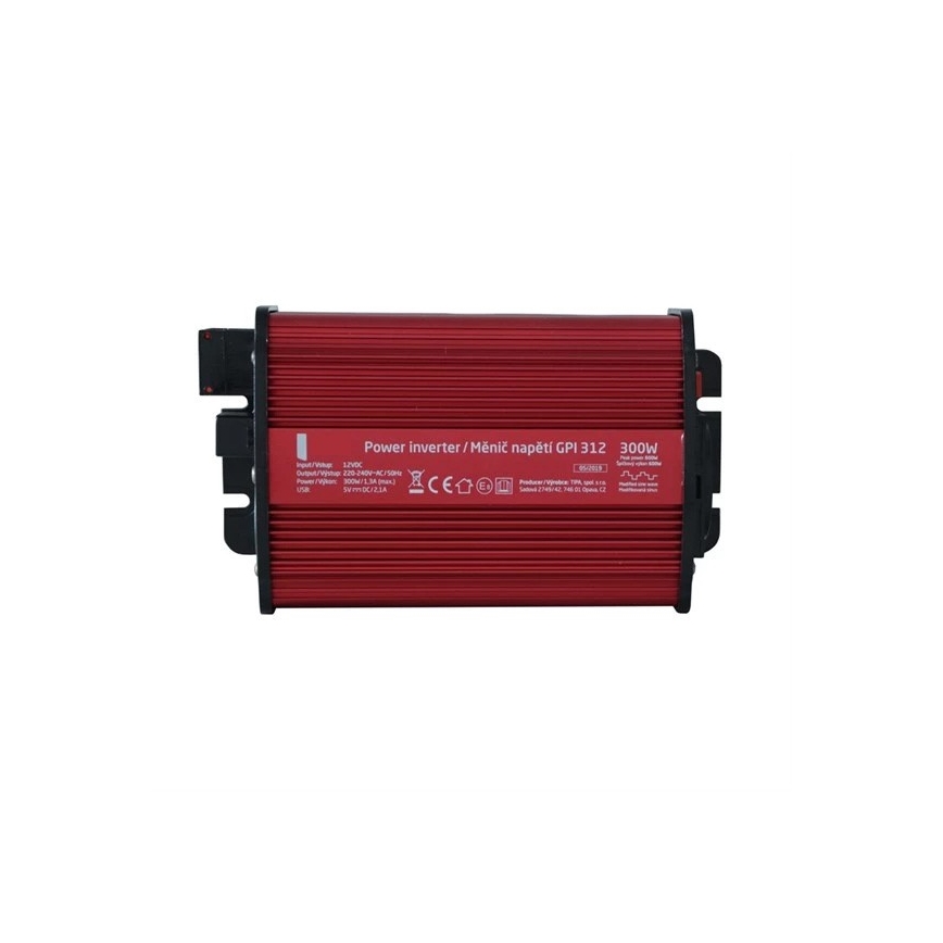 Menič napätia 300W/12/230V + USB