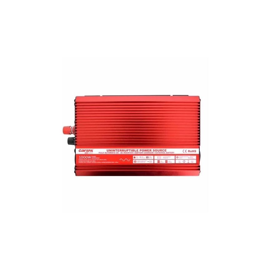 Menič napätia CARSPA 1000W/12/230V + UPS + nabíjačka