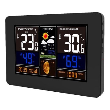 Meteostanica s farebným LCD displejom 2xAA/5V Wi-Fi Tuya