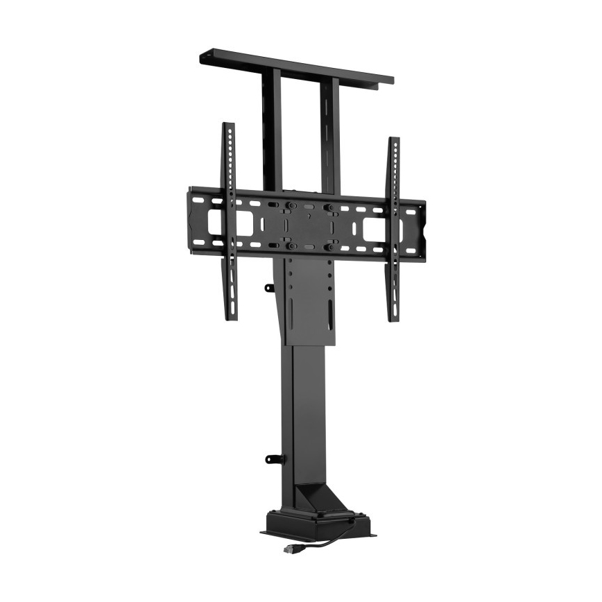 MK FLORIA MKF-19DM648 - Stojací držiak na TV 37-65 čierny SCHUKO + diaľkové ovládanie