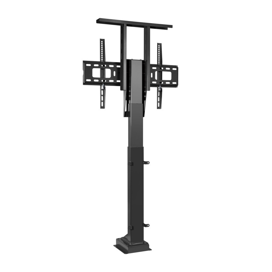 MK FLORIA MKF-19DM648 - Stojací držiak na TV 37-65 čierny SCHUKO + diaľkové ovládanie