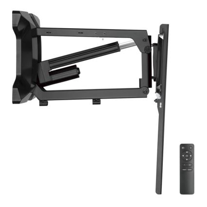 MK FLORIA MKF-21DM647 - Nástenný držiak na TV s kĺbom 70 čierny + diaľkové ovládanie