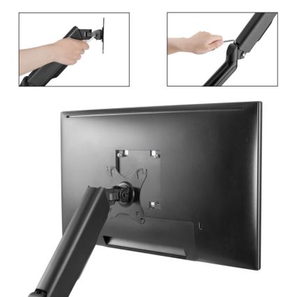 MK FLORIA MKF-21DP113S2 - Nastaviteľný držiak monitora 32 čierny