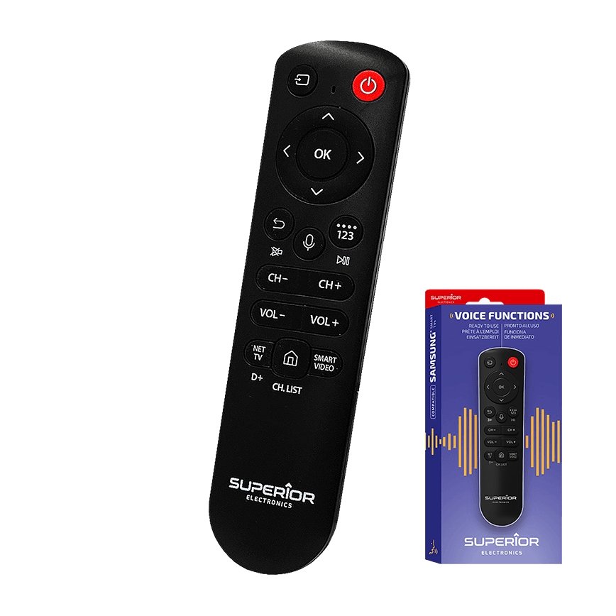 MK FLORIA Superior Samsung Voice - Náhradný diaľkový ovládač pre televízory Samsung 2xAAA