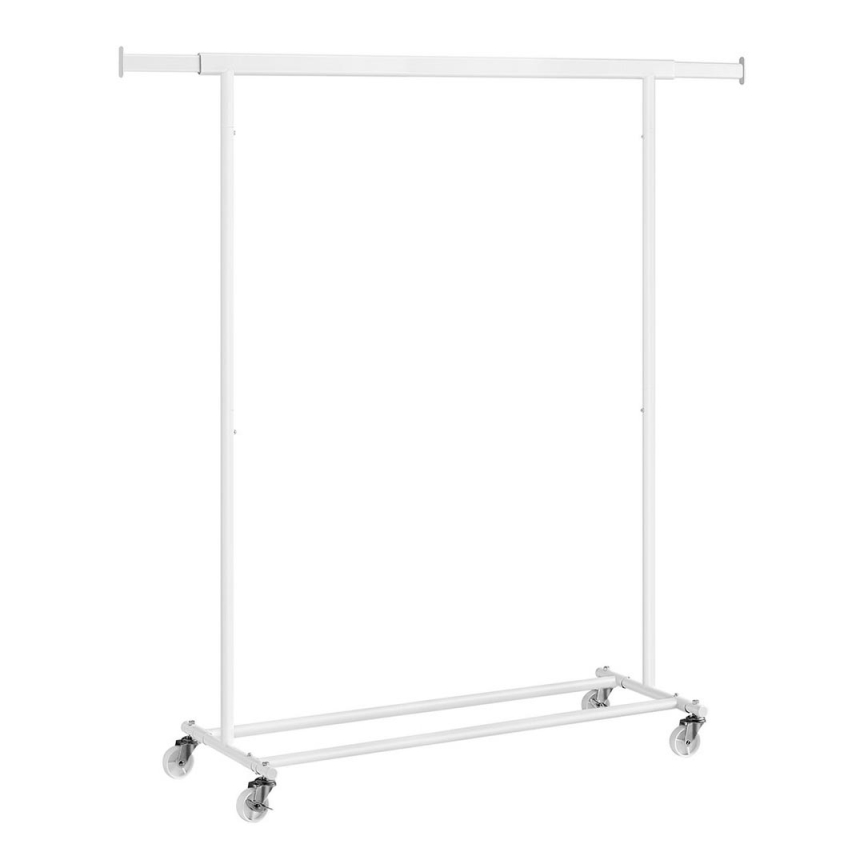 Mobilný stojanový vešiak LINEA biely