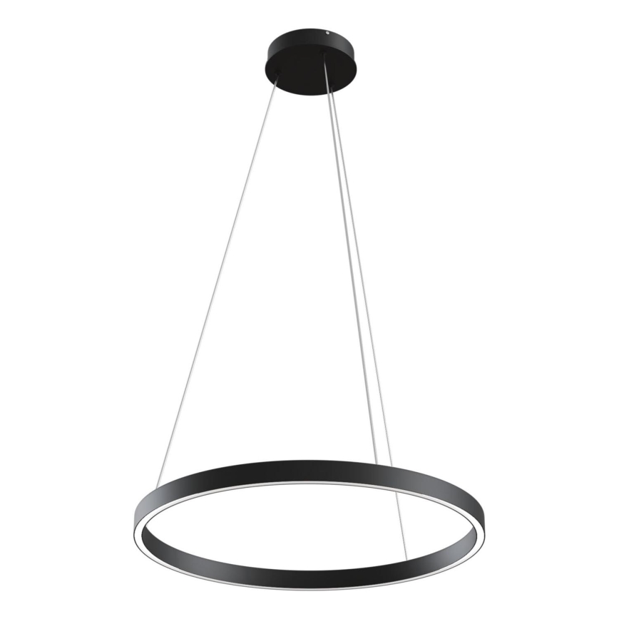 MOD058PL-L32B4K - LED Luster na lanku RIM LED/37W/230V 4000K pr. 60 cm čierna