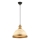 MONZA závesné svietidlo 1xE27/40W/230V priemer 29 cm krémová/bronzo