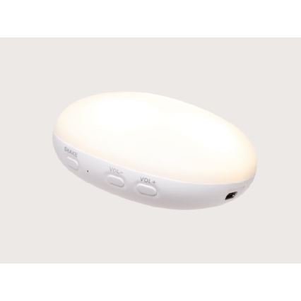 Moonie - uspávací plyšák s melódiou a svetlom tuleň Organic Polar