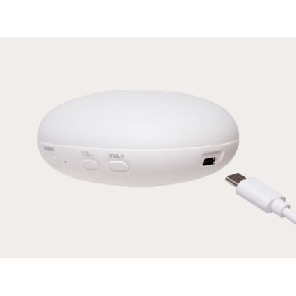 Moonie - Uspávadlo s melódiou a svetlom medvedík 2.0 organic grey