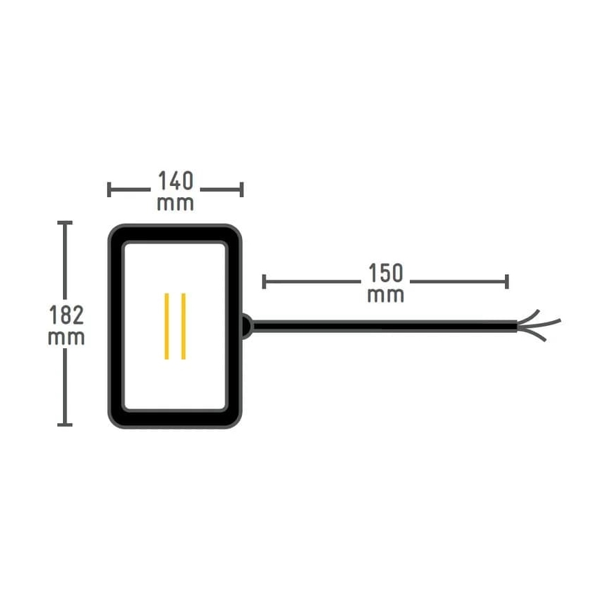 Müller-Licht - LED RGBW Stmievateľný vonkajší reflektor LED/10W/230V IP65 + diaľkové ovládanie