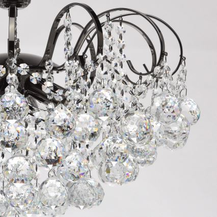 MW-LIGHT - Krištáľový luster na tyči CRYSTAL 6xE14/60W/230V