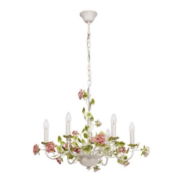 MW-LIGHT - Luster na reťazi FLORA PROVENCE 6xE14/40W/230V