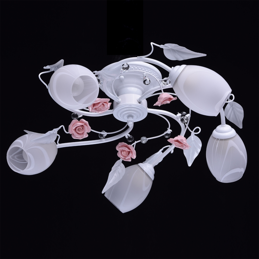 MW-LIGHT - Luster prisadený PROVENCE 5xE27/60W/230V