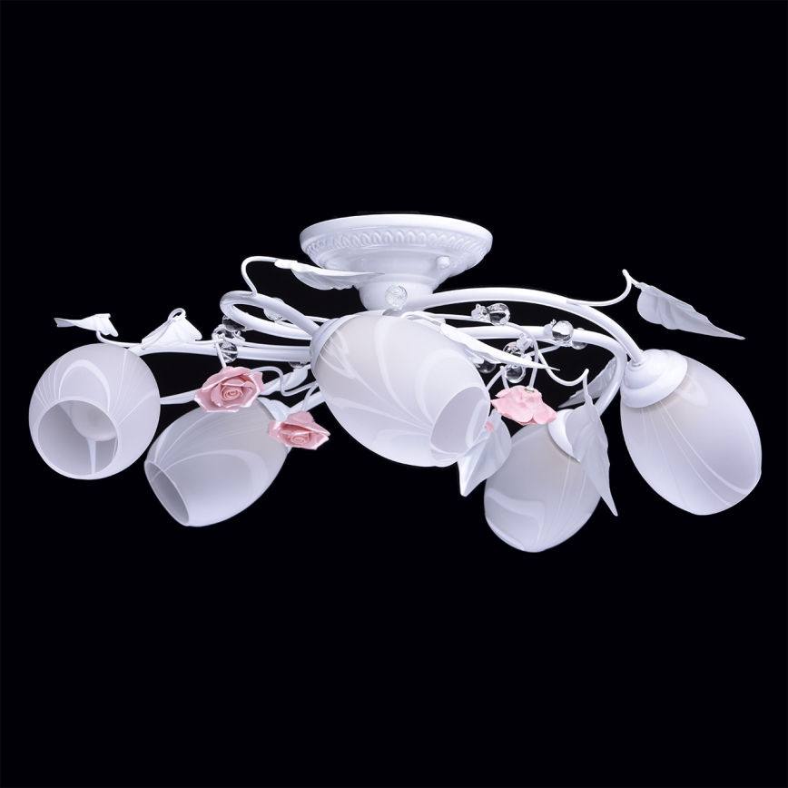 MW-LIGHT - Luster prisadený PROVENCE 5xE27/60W/230V