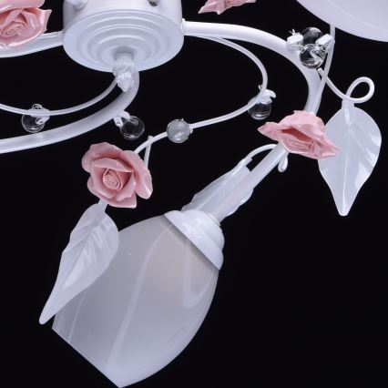 MW-LIGHT - Luster prisadený PROVENCE 5xE27/60W/230V