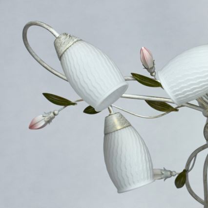 MW-LIGHT - Prisadený luster VERONA FLORA 8xE14/60W/230V