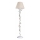 MW-LIGHT - Stojacia lampa FLORA 1xE27/40W/230V biela/krémová