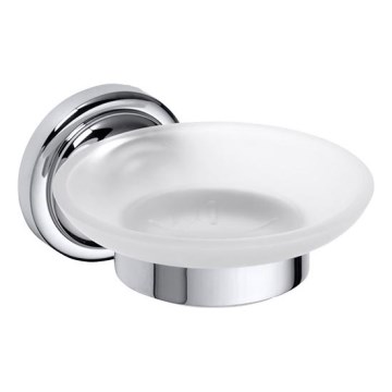 Mydelnička 11x6,5 cm strieborná