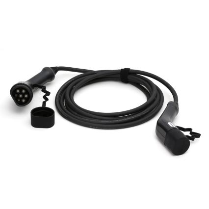 Nabíjací kábel pre elektromobily typu 2 5m 11kW 16A IP54 čierna