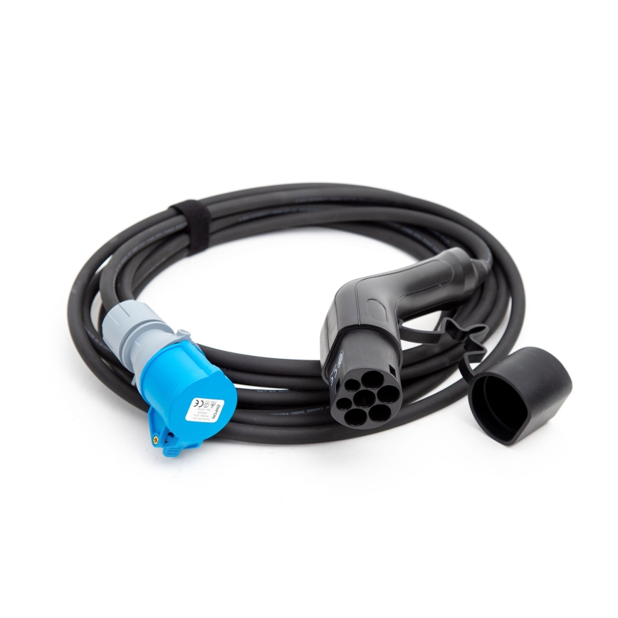 Nabíjací kábel pre elektrické obytné vozidlá typ 2 7 m 3,6kW 16A